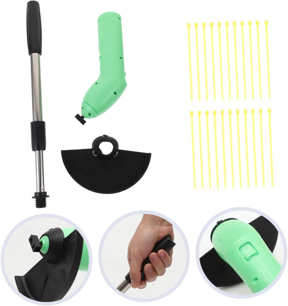 GANAZONO 3 Sets Mini Lawnmower Mini Hay Mower Portable Lawn Mower Weed Trimmer Weed Trimming Tool Hedge Shears Handheld