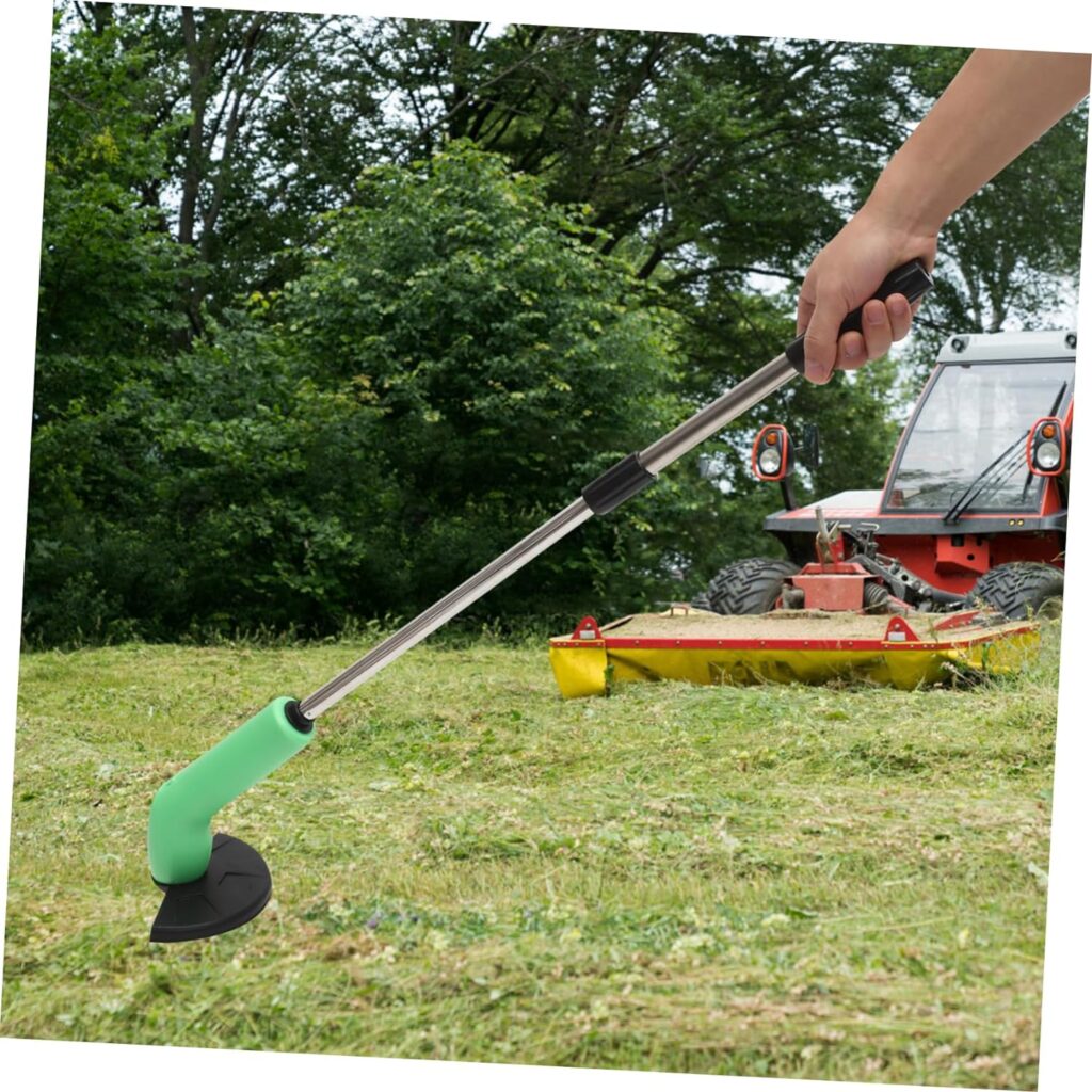 GANAZONO Mini Lawnmower 2 Sets Mini Lawnmower Trimming Tool Trimmer Mini Hay Mower Portable Lawn Mower Pruning Machine Clippers Hedge Shears Handheld Mini Hay Mower