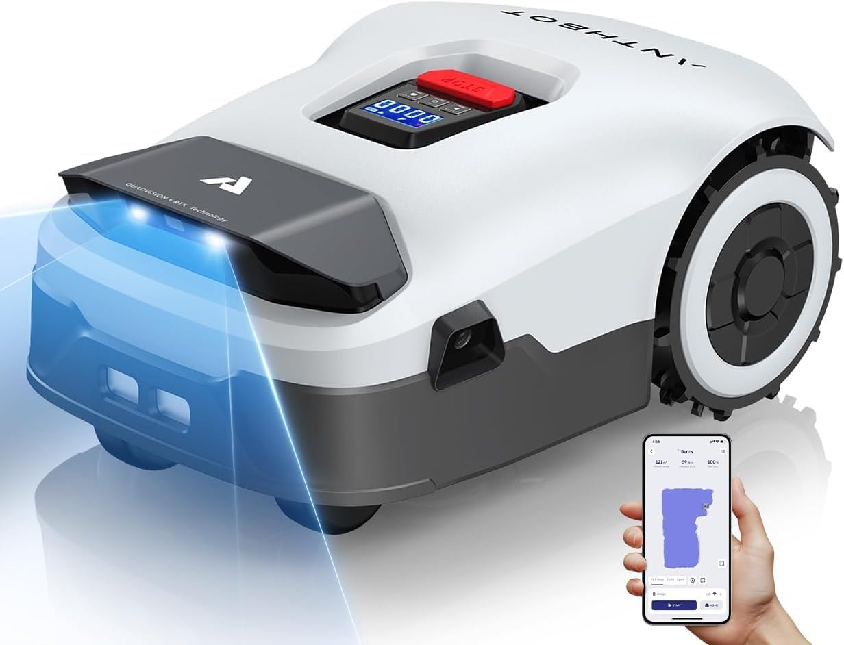 ANTHBOT Pro 5000: Advanced AI Robotic Lawn Mower for Effortless Care